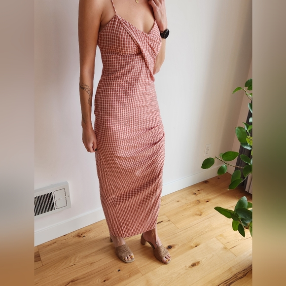 One Fell Swoop - Venus Maxi Dress Fete Gingham - Picture 4 of 10